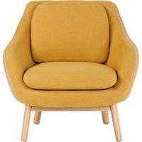 Oslo Accent Chair, Yolk Yellow