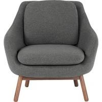 Oslo Accent Chair, Marl Grey