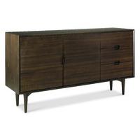 oslo walnut wide sideboard