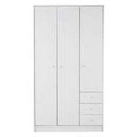 Oslo 3 Door 3 Drawer Wardrobe