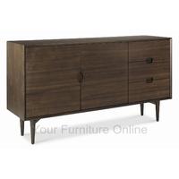 Oslo Walnut Wide Sideboard