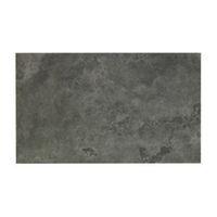 Oscano Graphite Stone Effect Ceramic Wall & Floor Tile Pack of 6 (L)498mm (W)298mm