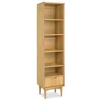 Oslo Oak Narrow Bookcase