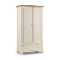 oskar oak and white combination wardrobe