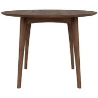 Osso Walnut High Round Dining Table