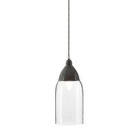 Oslo Pendant Light Glass Iron Grey