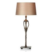 OSC4363 Oscar 1 Light Table Lamp In Antique Bronze