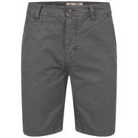 Osborne Cotton Panama Shorts in Grey - Tokyo Laundry