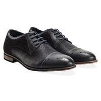 Osborne Black Derby Brogue