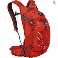 osprey raptor 14 daypack with hydration system colour red