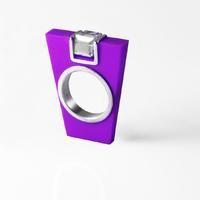 ostrowski design lavender pendant ring