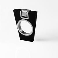 Ostrowski Design Black Pendant Ring