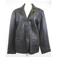 Osaka - Size: 14 - Black - Supple Leather Jacket