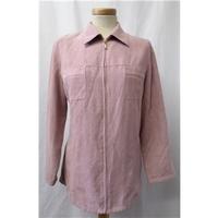 oscar b size 12 soft pink casual jacket coat