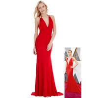 Oscar Dress in Style of Charlize Theron - Red