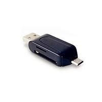 OTG USB Micro SD/TF Card Reader Adapter for Samsung Galaxy/ Smart Phone/USB PC (Assorted Colors)