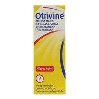 otrivine nasal spray allergy