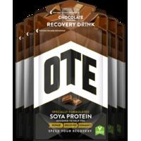 ote sports soya recovery drink chocolate 14x52g