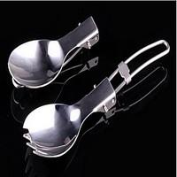 Others Stainless Steel Spoon Single Camping Outdoor Picnic