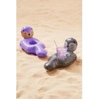 otter drink holder pool float set assorted