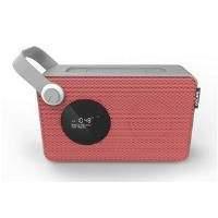 Otone Blumotion Rechargeable Portable Bluetooth Dab Radio (red/pink)