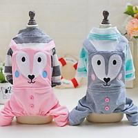 Other Shirt / T-Shirt Clothes/Jumpsuit Dog Clothes Cute Casual/Daily Animal Blushing Pink Green