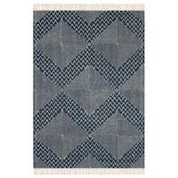 Ottilie Flat-Woven Kilim Style Wool Rug