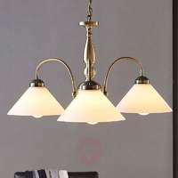Otis  pendant light with three lampshades