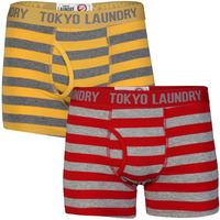 Otter Lake Yellow & Red Boxer Shorts Sets - Tokyo Laundry