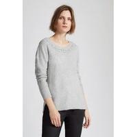 otto knits embellished jumper