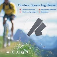 outdoor cycling leg sleeve sports knee protector brace breathable anti ...