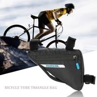 Outdoor Cycling Bicycle Bike Bag Bicycle Tube Triangle Bag Front Saddle Frame Pouch