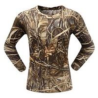 outdoor sports cotton reed swamp camouflage spring long sleeve tshirt  ...