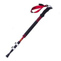 Outdoor 3 Sections Carbon Flip Lock Adjustable Hiking Trekking Poles 1-Pack with Bag