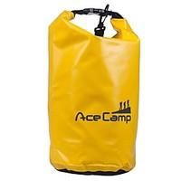 Outdoor Camping Waterproof Drift Dry Bag With Shoulder Strap 47x21cm 10L (Orange Yellow Blue Black)
