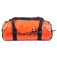 Outdoor Camping Foldable Waterproof Dry Bag Duffel 60x30cm 40L (Orange Blue Black)