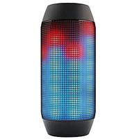 Outdoor Flashing Speaker LED Glow Pulse Lighting Mini Wireless Bluetooth Super Bass Speakers Microphone TF AUX USB