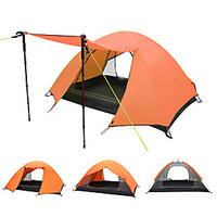 Outdoor Double Double Rain Camping Tents Aluminum Pole Tents Three Season Camping Tents 1 Set