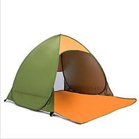 Outdoor 2 People Automatic Beach Tents Open Sunscreen Double Tents Beach Tents 1 Set