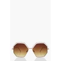 Out Retro Sunglasses - gold