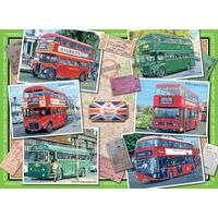 our travelling heritage no2 london buses from 1945 500 piece jigsaw pu ...
