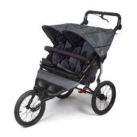 Out n About Nipper Double Sport Stroller-Steel Grey