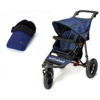 out n about nipper single 360 v4 stroller with footmuff bundle royal n ...