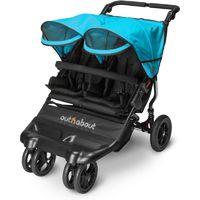 out n about little nipper double stroller marine blue
