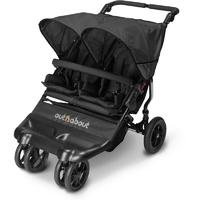 out n about little nipper double stroller raven black