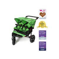 out n about nipper double 360 v4 stroller mojito green