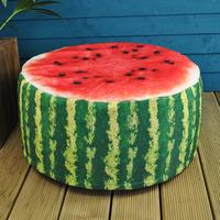 Outdoor Pouffe Garden Seat Melon Design by Fallen Fruits
