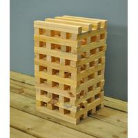 Outdoor Tower Tumbling Block Game by Premier