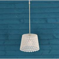 Outdoor Hanging Battery Lamp by Fallen Fruits
