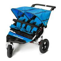 Out n About Nipper V4 Double Pushchair Lagoon Blue